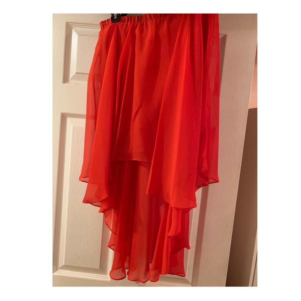 High low skirt